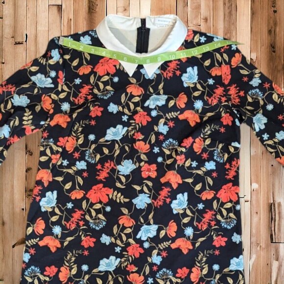 Reserved.com Floral Wednesday Adams Style Collar Dress Size US 4, UK 8, EUR 36 - Picture 8 of 13